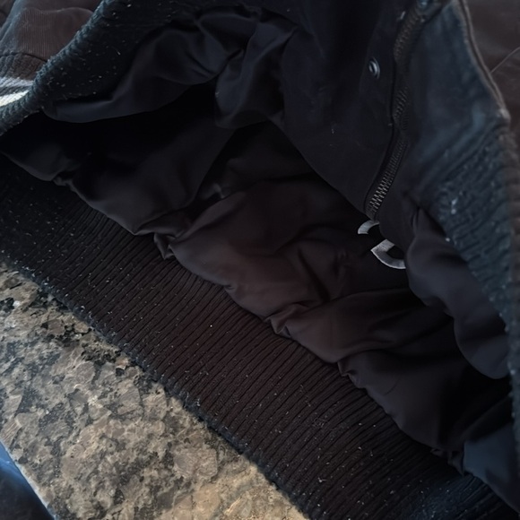 Pelle Pelle vintage all American Black bomber Jacket EUC 4XL - Picture 13 of 15